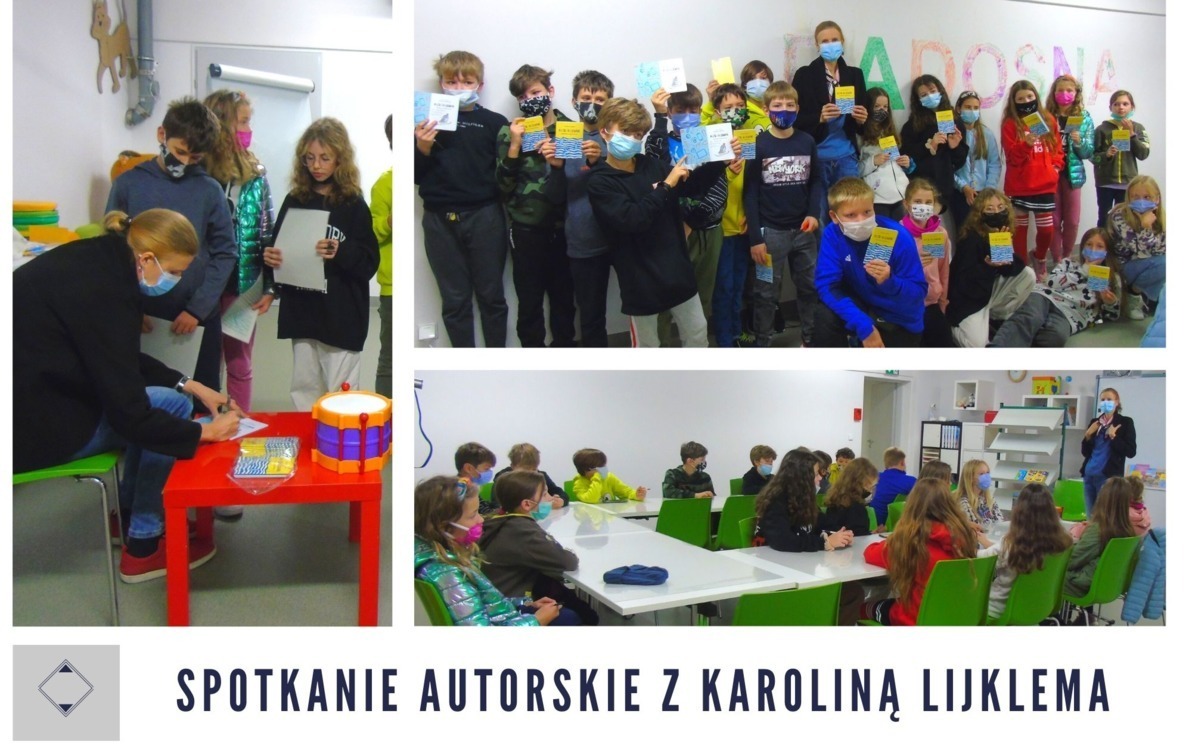 Zdjęcie do SPOTKANIE AUTORSKIE Z KAROLINĄ LIJKLEMĄ 