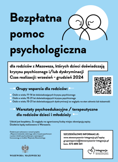 Bezpłatna pomoc psychologiczna