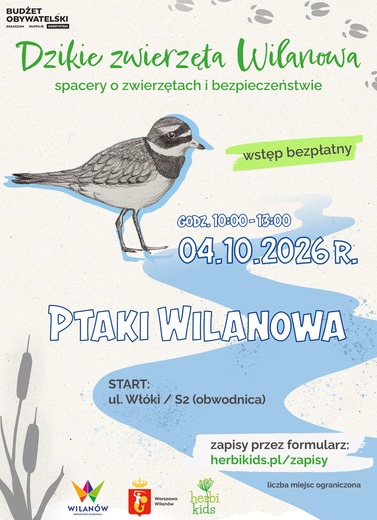 ptaki Wilanowa