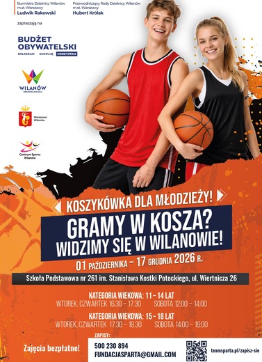 Koszykówka dla młodzieży
