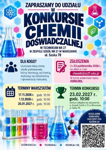 konkurs chemii doświadczalnej