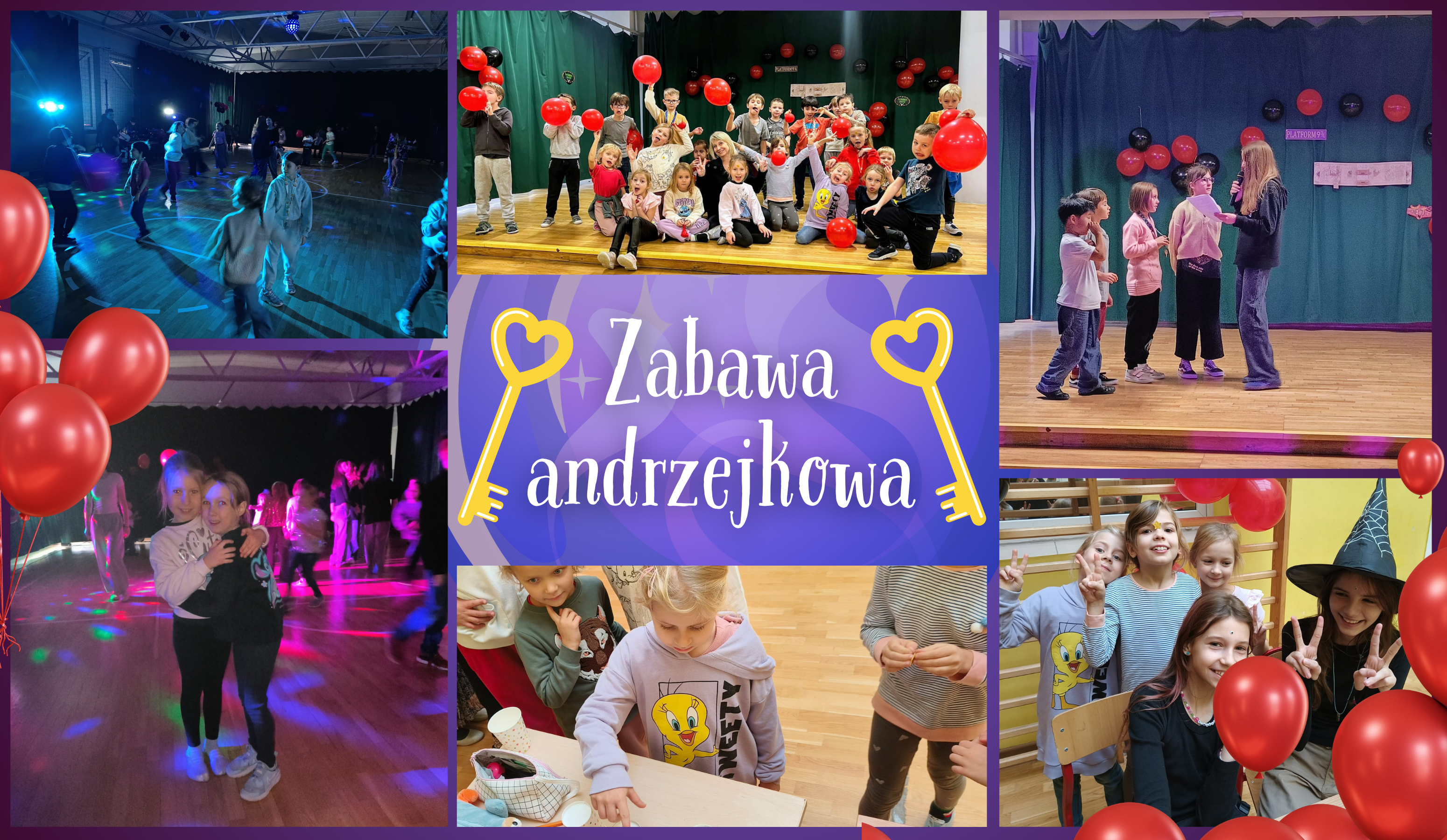 kolaż Andrzejki