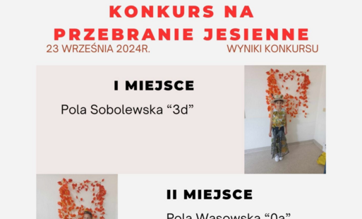 Zdjęcie do Konkurs na przebranie jesienne