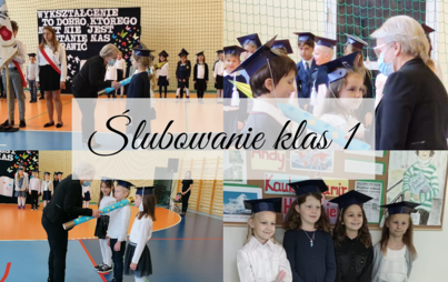 Zdjęcie do UROCZYSTOŚĆ ŚLUBOWANIA KLAS PIERWSZYCH