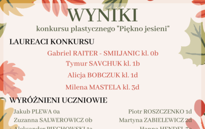 Zdjęcie do Piękno jesieni konkurs - Wyniki