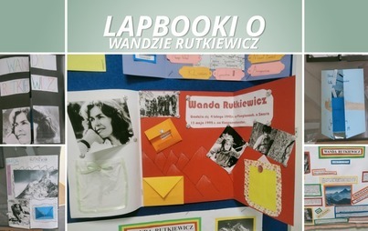 Zdjęcie do Lapbooki o Wandzie Rutkiewicz