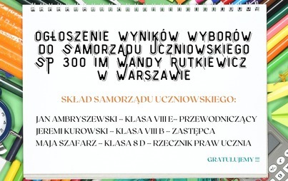 Zdjęcie do Samorząd Uczniowski 4-8