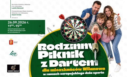 Rodzinny Piknik z Dartem w Wilanowie
