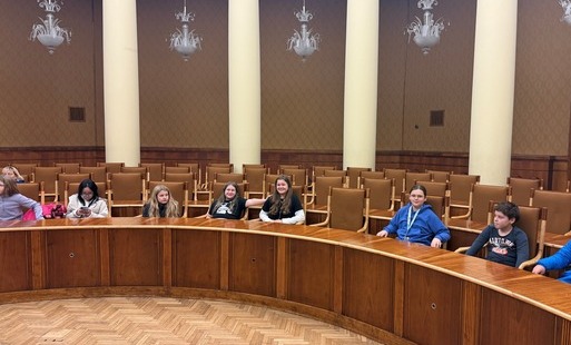 Klasa 5d zdobywa Warszawę… z wysokości!